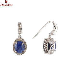 High Quality 925 Sterling <b>Silver</b> Drop <b>Earrings</b> Fashionable Amethyst CZ Multi-Gemstone Fine Dangle Style for <b>Weddings</b> Parties - Product Image 6
