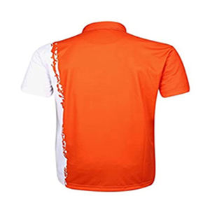 Venta al por mayor Polo OEM Transpirable de manga corta de algodón Unisex Sólido POLO Camiseta Posee la impresión del logotipo de su empresa - Product Image 6