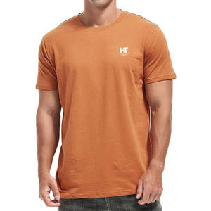 Camisetas Personalizadas de Alta Calidad para Hombre, Ropa de Verano, Color Personalizado, Manga Corta, 100% Algodón, Ecológicas, Transpirables, Cuello Redondo - Product Image 3