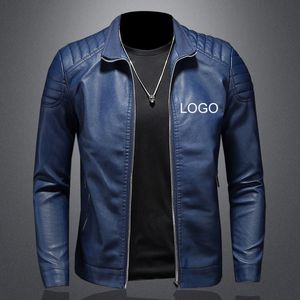 Chaqueta de motociclista de piel auténtica personalizada para hombre y mujer - Product Image 1