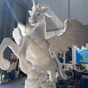 Trong nhà điện thực tế hoạt hình ngựa bay mô hình robot mô hình tùy chỉnh không thấm nước kim loại bền sân bay chăm sóc ban ngày - Product Image 1