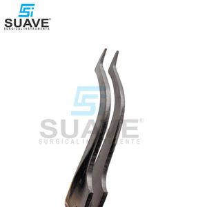 Gancho dentado dental Fórceps de dentista Pinzas en ángulo dentado Juego de pinzas de apósito de pico por SUAVE INSTRUMENTS - Product Image 4