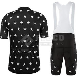 Conjuntos de Uniformes de Ciclismo Personalizados para Hombre, Diseño Nuevo y Sencillo, Cómodos, de Secado Rápido, Transpirables y Ecológicos, 100% Poliéster - Product Image 2