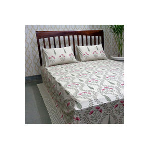 Nueva llegada 100% algodón tamaño queen colcha hecha a mano bien absorbente bloque de mano impreso percal para colchas de Hotel en casa venta - Product Image 5