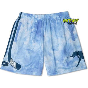 Short de hockey sur glace à impression numérique personnalisée de haute qualité pour hommes pantalon d'entraînement d'équipe de haute qualité en gros - Product Image 6