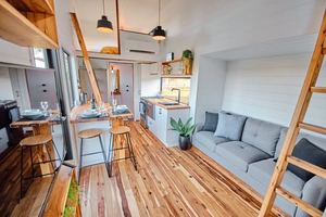 Three bedrooms Tiny Home, family looking downsize, main floor bedroom and two bedroom lofts - Product Image 5