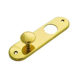 Manija de Puerta y Ventana de Latón Sólido con Placa de Bloqueo ALLWIN 941B, Fácil Instalación para Hoteles - Product Image 1