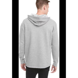 Sweat à capuche unisexe personnalisé en molleton lourd 360gsm de haute qualité sweats à capuche en coton uni imprimé logo tri-mélange - Product Image 5