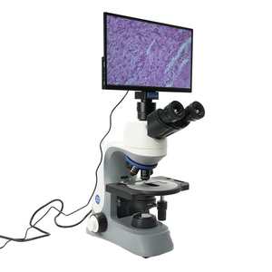 Kính hiển vi sinh học kỹ thuật số LCD BLM5-247 với giai đoạn gốm để phân tích miễn dịch huỳnh quang trong phòng thí nghiệm y sinh - Product Image 5
