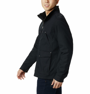 Veste d'automne Softshell pour hommes, pour l'alpinisme et la chasse tactique, col montant imperméable, service OEM disponible - Product Image 3