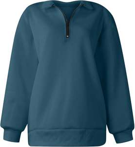 QIANSHI sweat à capuche zippé personnalisé unisexe Boxy fermeture éclair blancs 500 gsm sweat à capuche coton lourd polaire recadrée hommes sweat à capuche zippé - Product Image 4