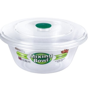 Juego de Tazones de Plástico para Mezclar de 2000 ml con Tapa, Tazones Coloridos para Cocina - Product Image 3