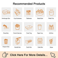 Boîte à pâtisserie personnalisée avec porte-café - Emballage tout-en-un pour pâtisseries et boissons pour café/boulangerie