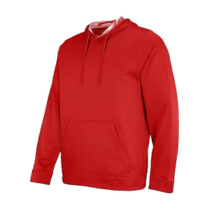 Sweat à capuche en polaire polyester confortable, doux et chaud, avec logo personnalisé, ajustable, pour tous les jours et les activités de plein air - Product Image 1
