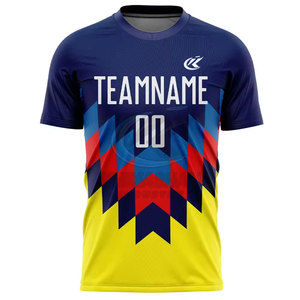 Latest Design <b>Cheap</b> Price Youth Wear Soccer Jersey Factory Made Best Price Men Soccer Uniforms - Product Image 2