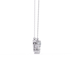 Collier en or 18 carats avec diamant cultivé en laboratoire pour femmes, magnifique accessoire - Product Image 3