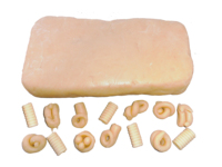 Coma directamente la caja de 100G de la barra de pasta de mazapán de almendra tradicional española Forma sólida Snack dulce Precio de fábrica Categoría de chocolate