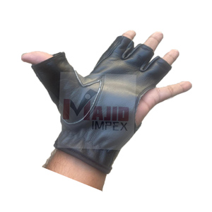 Tiro con arco Guantes de tres dedos Protección de dedos de cuero Equitación Tiro ecuestre Guantes de tiro con arco - Product Image 3