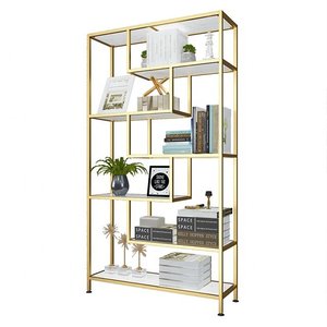 Handmade <b>Rustic</b> <b>Wood</b> and Iron Display <b>Shelf</b> for Living Room Decor KTB68101 - Product Image 3