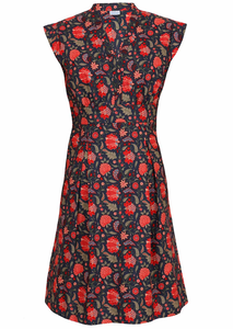 Robe Billie en coton à manches courtes, tenue tendance pour femme, conçue pour un confort quotidien avec un style léger et gracieux. - Product Image 3