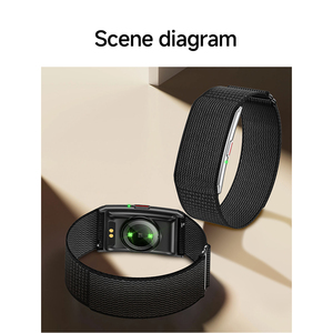 Bracelet intelligent Aosenwell sans écran, étanche IP68, suivi d'activité et de sommeil avec surveillance de la fréquence cardiaque, bracelet en nylon - Product Image 6