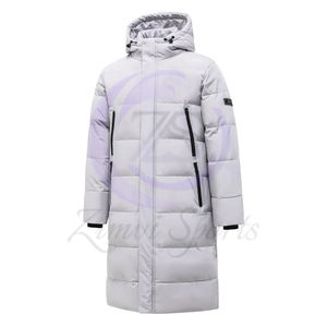 Streetwear à manches longues résistant à l'eau vêtements d'extérieur à la mode impression personnalisée Oem ODM Service veste d'hiver manteau pour hommes - Product Image 1