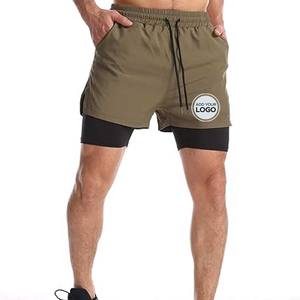 Short de course 2 en 1 pour homme Gym Quick Dry Athletic Workout Pocket - Product Image 5