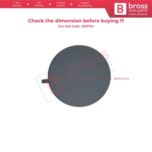 Cubierta de Ojo de Remolque para Parachoques Trasero BSP734 98AB17K922 para Focus HB 1998-2001 - Product Image 5