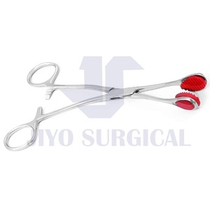 Spons Hemostat ujung halus penjepit karet penjepit pegangan lidah muda <span class=keywords><strong>Forceps</strong></span> CE disetujui alat operasi perlengkapan bedah