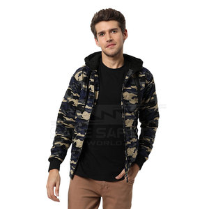 Chaqueta táctica de diseño personalizado para hombre, abrigos impermeables de camuflaje Softshell para exteriores de invierno con cuello levantado, Camuflaje sublimado - Product Image 2