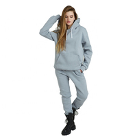 Ensemble de survêtement unisexe haut de gamme tendance pour couple, sweat à capuche, 100 % coton écologique, idéal pour la gym et le streetwear hivernal