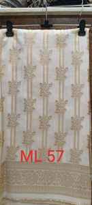 Encantador Sari de nailon para adultos, textura suave y tonos vibrantes, elegante y cómodo para fiestas - Product Image 2