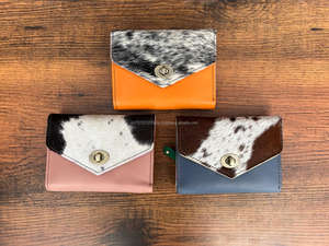 มาใหม่ขายรีไซเคิล Cowhide หลายหนังผู้หญิงคลัทช์สไตล์ Stubby สายรุ้งสี Multiuse กระเป๋าสตางค์ผู้ถือบัตรกระเป๋าสตางค์ - Product Image 3