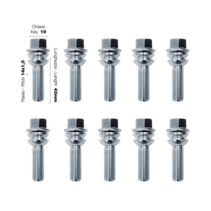 10 tornillos ch.19 14X1.5 l.42mm con arandela esférica móvil - Product Image 1