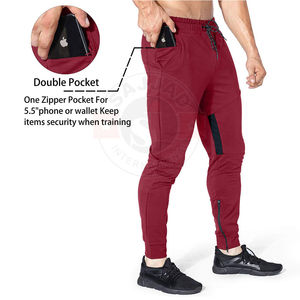 กางเกงคาร์โก้ผู้ชายแบบลำลอง ผ้าฝ้าย ซิป ทรงขาบาน ราคาส่ง รับผลิตตามแบบ (OEM) ระบายอากาศดี ราคาถูก - Product Image 5