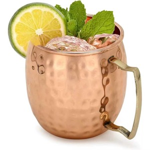 <b>Beautiful</b> Copper <b>mug</b> encourage guests to savor drinks more appreciatively due to their beauty housewarming gifts from India - Product Image 6