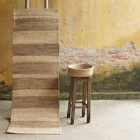 Prix usine Boho Style rustique maison décorative tissée à la main jonc de mer jacinthe d'eau tapis de couloir pour couloir