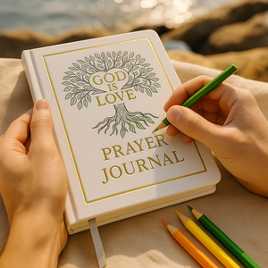 LABON, diario de oración DIY con cubierta de contorno de árbol de la vida, cuaderno de fe para colorear creativo para diario bíblico, devoción Personal - Product Image 2