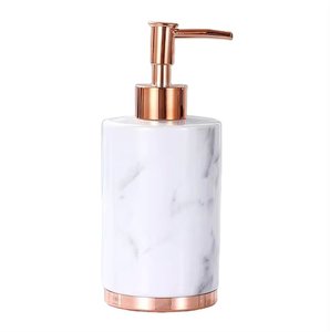 Distributeur de savon de luxe fait à la main de haute qualité hôtels en marbre vert accessoires de salle de bain à domicile distributeurs de savon liquide - Product Image 6