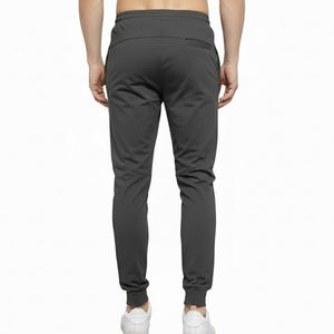 Pantalon décontracté droit pour homme, fabriqué en usine, prix bas, couleur unie, haute qualité, confortable, 100% coton, séchage rapide, respirant - Product Image 2