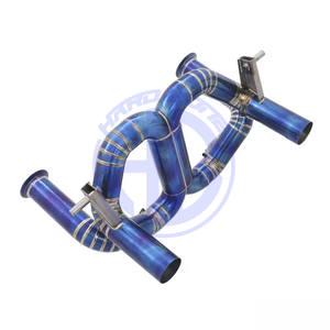 Sistema de escape de titanio quemado azul grueso de alto rendimiento de 1,2mm para Aventador SVJ LP770 V12 6.5L - Product Image 2