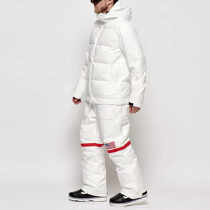 Traje de Esquí de Invierno de Una Pieza Impermeable de Alta Calidad Personalizado para Adultos, Resistente al Viento y para Snowboard Masculino - Product Image 4
