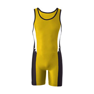 Sublimation personnalisée Singlet de lutte de haute qualité Singlet de lutte pour hommes Design personnalisé Singlet de lutte pour hommes - Product Image 6