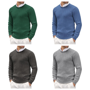 Suéter de Punto con Botones, Logotipo Personalizado, Marca Privada, Tejido Cómodo, Suministro al por Mayor - Product Image 6