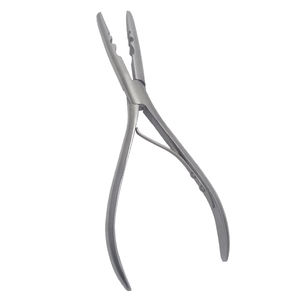 Pinzas de Acero Inoxidable para Extensiones de Cabello con Queratina, con Punta Cuadrada de 3 mm y 5 mm para Uso Comercial, Modelo IE-HX-0100 de IMANS ENTERPRISES - Product Image 1