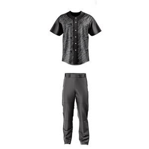 Uniforme de softball/basball personnalisé pour hommes ensemble imprimé respirant avec logo de l'équipe vêtements de baseball personnalisables - Product Image 5