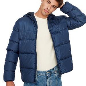 Chaquetas de Plumón Impermeables Personalizadas de Invierno Casuales al por Mayor con Logotipo Personalizado OEM de Moda para Hombre, Chaqueta de Invierno 2025 - Product Image 1