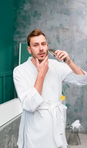 ที่ตัดผมสุภาพบุรุษลายสิงโตสีเขียว - Product Image 3