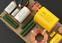 Bevenbi Crossover HiFi Audio passif 2 voies pour haut-parleur 10 pouces 12 pouces 15 pouces avec condensateurs audiophiles Inductance à noyau d'air haut de gamme