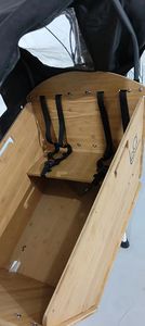 Vélo cargo électrique familial à 3 roues pour entrepôt, 36V 250W, pour le transport d'aliments pour bébés - Product Image 3